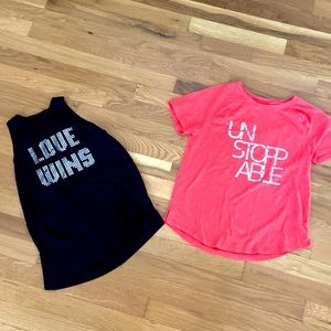 Girls summer top bundle